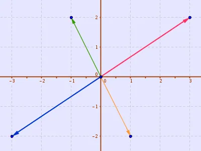 Sample vectors along with their reverse counterparts
